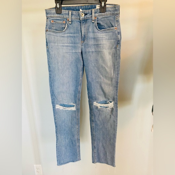 RAG & BONE Dre Low Rise Slim Boyfriend jeans size 24 - Picture 2 of 8